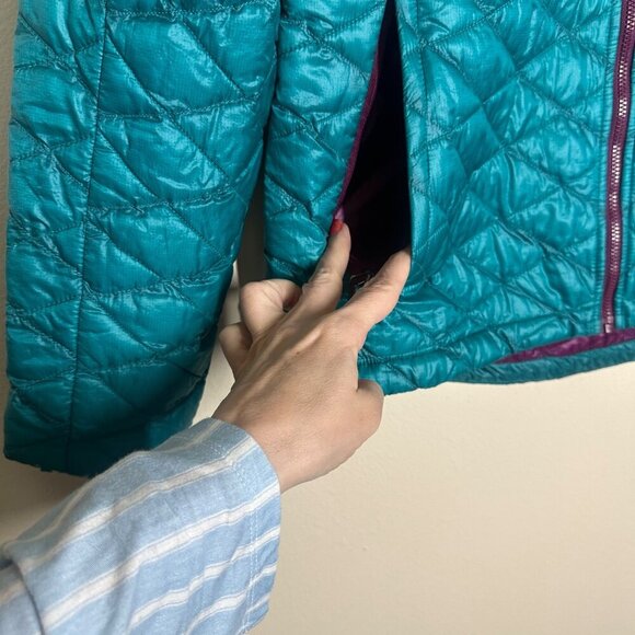 The North Face Thermoball Full Zip Quilted Jacket Womens Size M Water Repellent - Picture 2 of 10